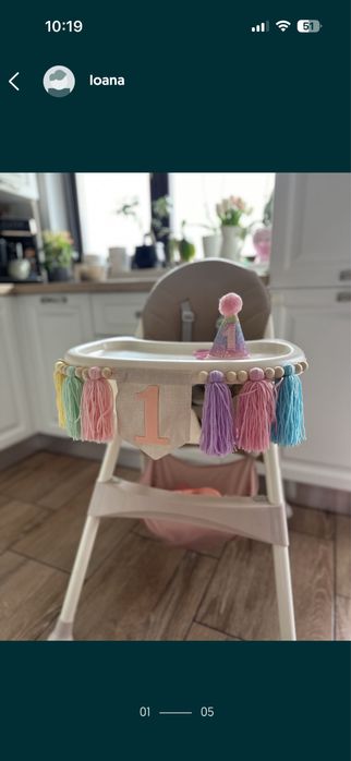 Set aniversar curcubeu