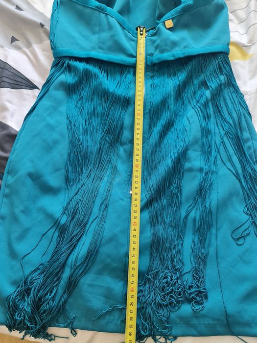 Rochie BSB cu franjuri,NOUA! Superba,Spatele gol!