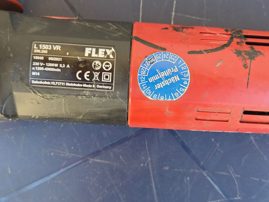 Професионална полирмашина FLEX L 1503 VR – 1200 W, 2021 г.