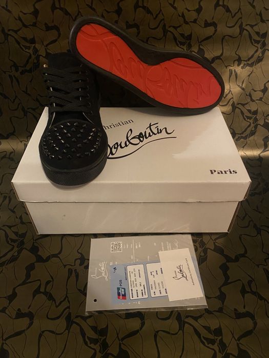 Adidasi Christian Louboutin calitate Premium Lobotin Lubutani