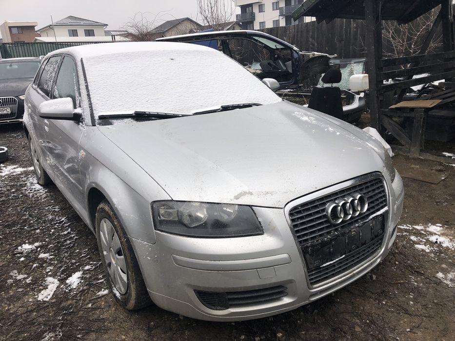 Usa Portiera Audi a3 8p 1.6 mpi BSE stangai dreapta 2007 LY7W COD