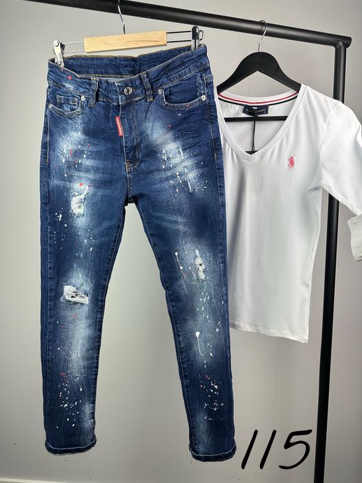 Dsquared дамски сини  дънки