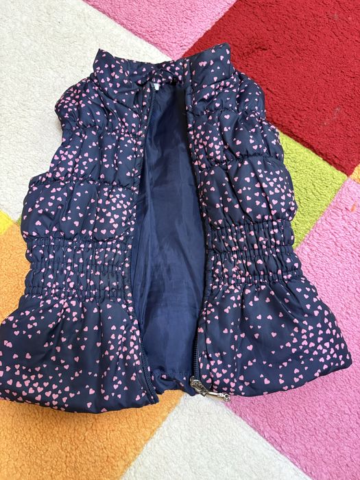 Vesta groasa fas fetite, 12-18 luni, 80 cm