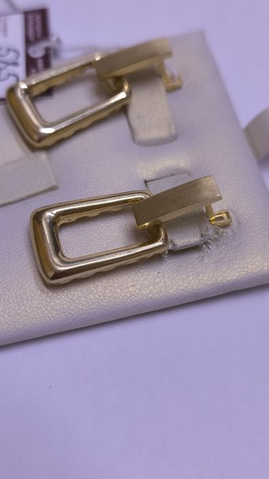 Серьги из жёлтого золота