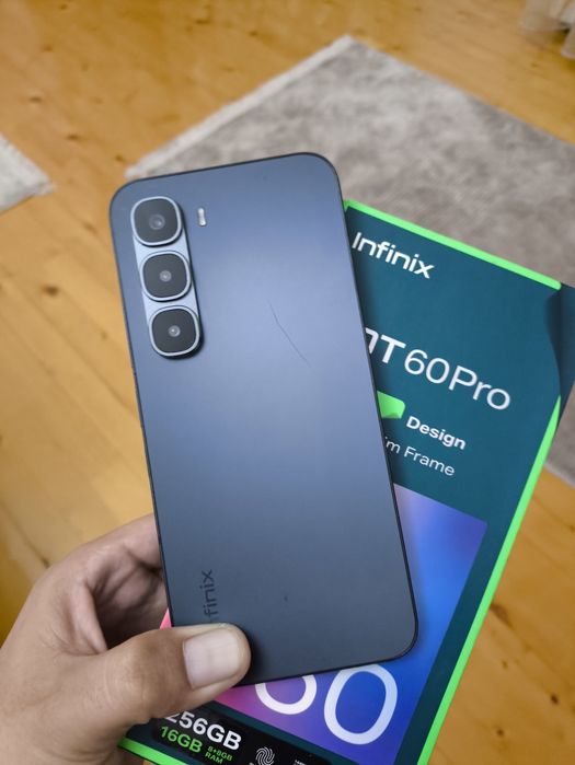 Infinix Hot 60 pro 8/256 Amoled 144 GHz с коробкой и документами