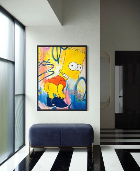 Tablou Bart Simpson - Artist CASPA