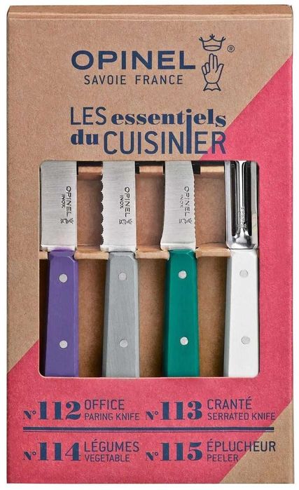 Opinel Франция комплект неръждаеми INOX ножове Опинел