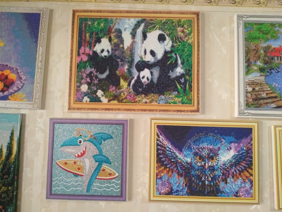 Картины алмазная мозайка