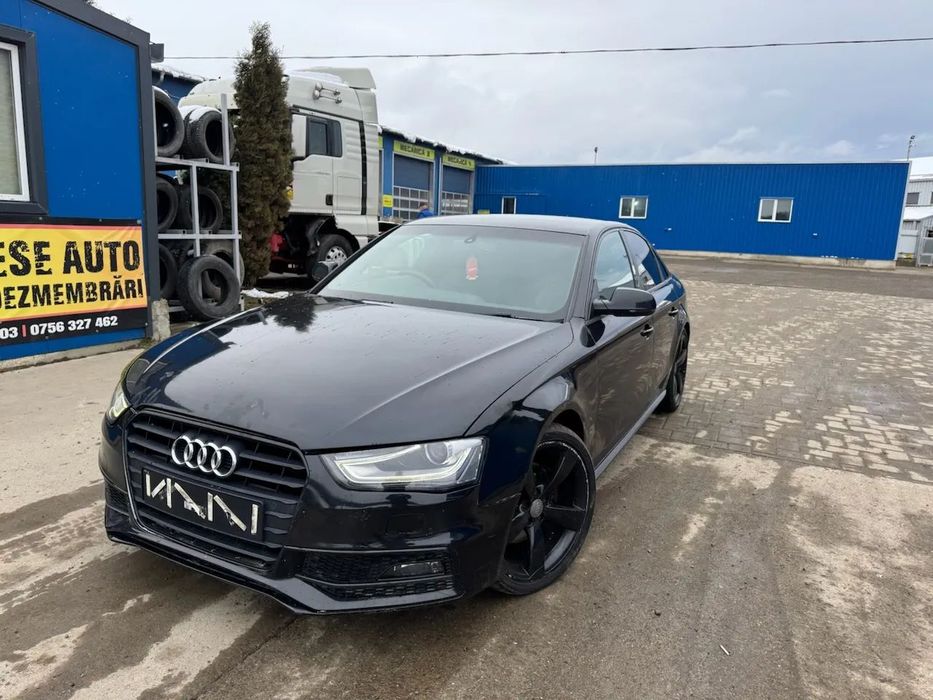 Bară / Capota / Faruri / Aripi / Usi / Portbagaj / Stopuri Audi A4 B8.5 Facelift S-Line