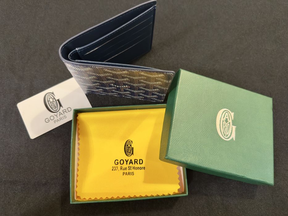 Портфейл Goyard – тъмно син