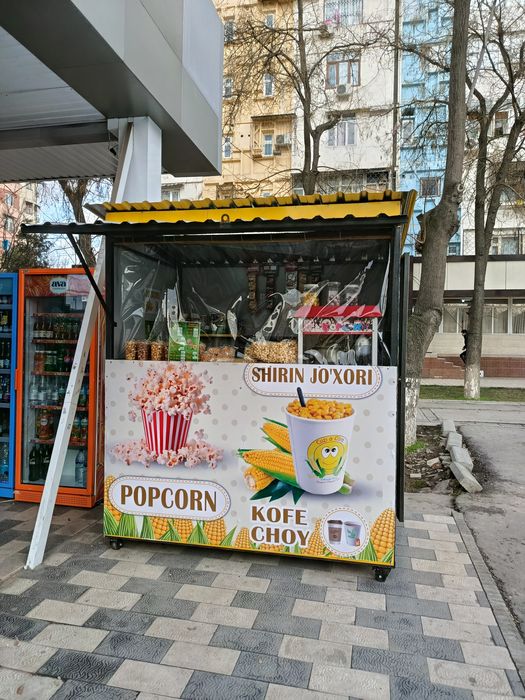 Biznes sotiladi johori popkorn johori kofe