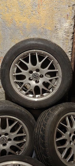 Джанти BBS 16" 5х100 с гуми за VW ,Golf, Audi и други