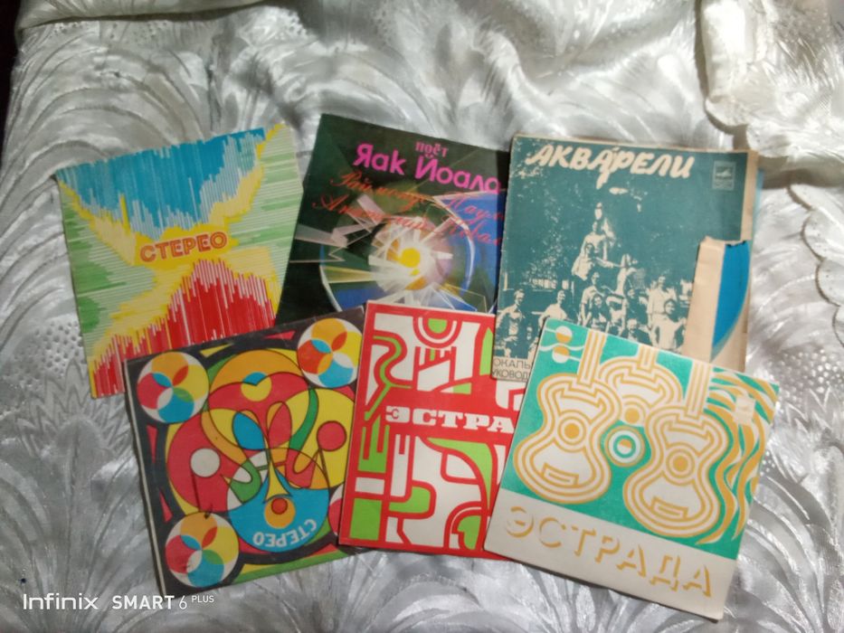 Патефонные и виниловые пластинки