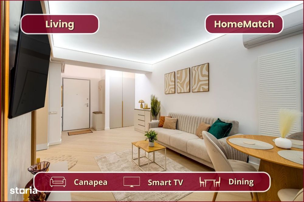 Cortina North || Studio premium || Prima închiriere || Comision 0%