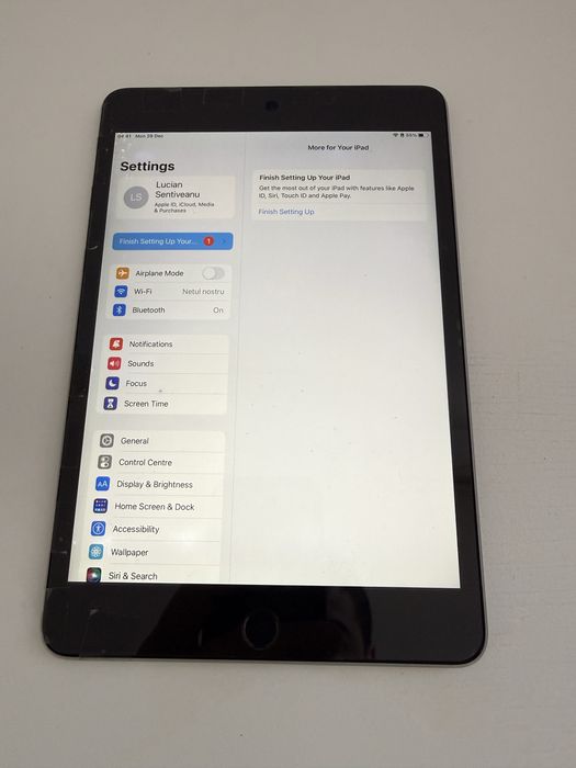 iPad 4 mini 16Gb A1538 - pentru piese