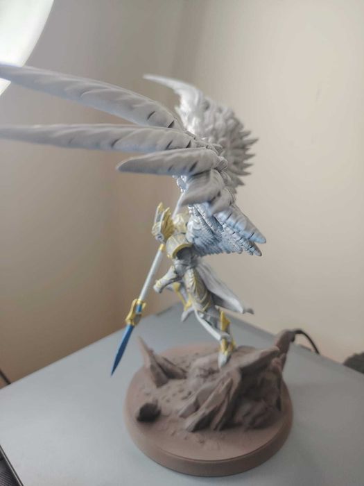 Figurina inger printata 3D, ideala pentru decor, colectie sau cadou