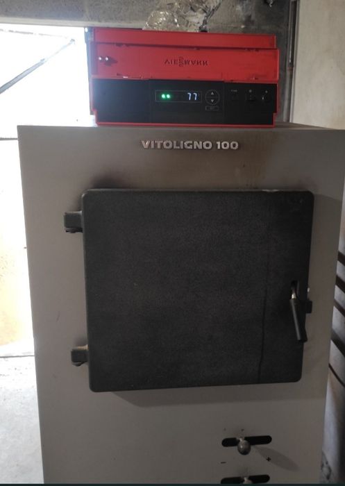 Centrala Viessmann vitoligno 100