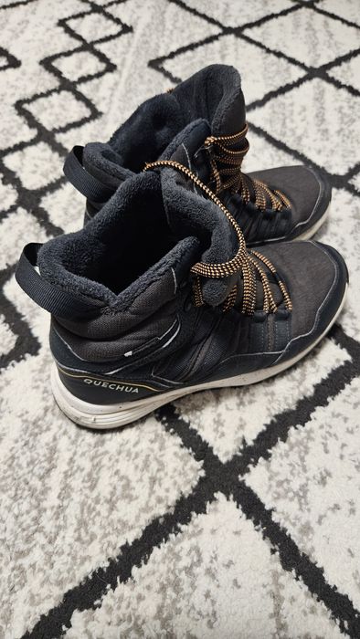 Ghete Iarnă Călduroase Impermeabile Drumeție pe zăpadă  SH500 Mărime40