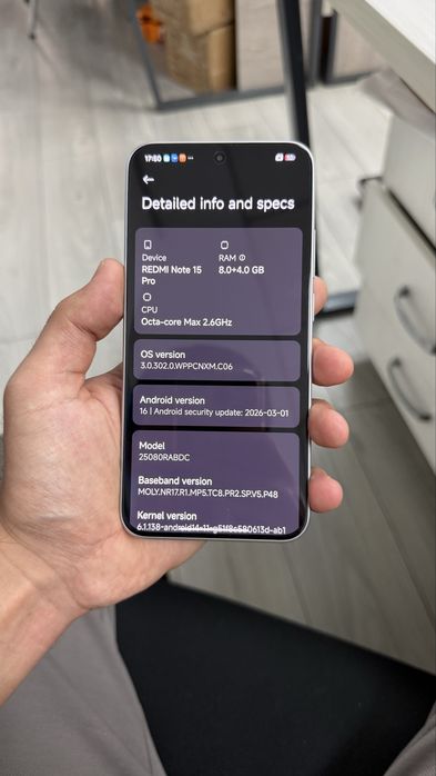 Redmi note 15pro