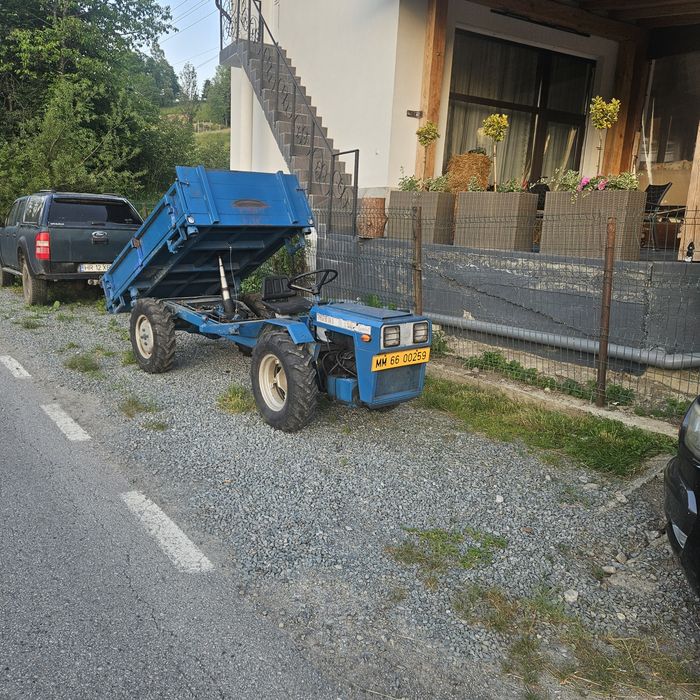 MOTOAGRICOLA 4X4 NIBBI MOTOR Lombardini servodirectie, basculare hidraulic  nu Pascualili