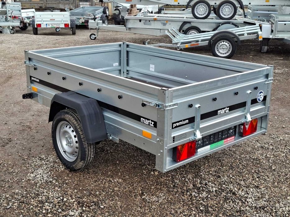 НОВО ремарке с ресьори и амортисьори