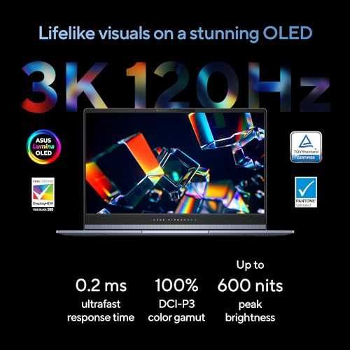 ASUS Vivobook S16 Ultra 9 185H, 1TB, Lumina 3,2K OLED, Arc graphics