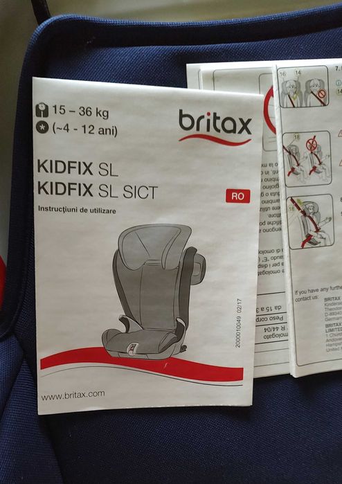 Vand scaun auto Britax Romer