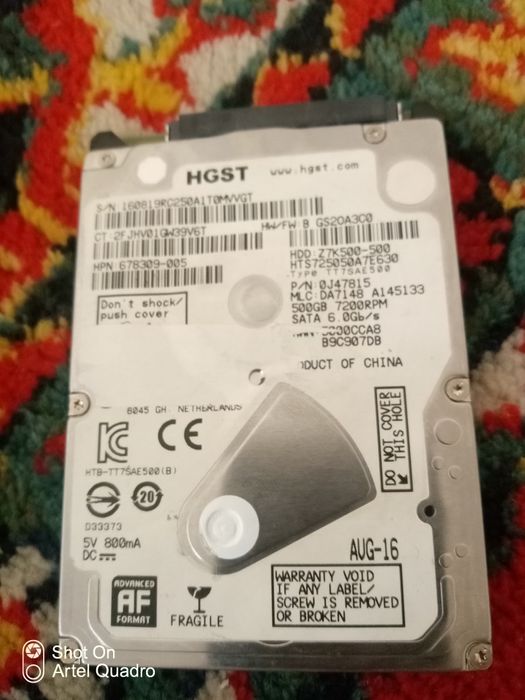 Ssd 128 lik hdd 1tr 500g