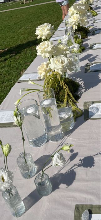 Cilindri pentru lumanari/flori, 8 bucati, pretul e pentru TOATE