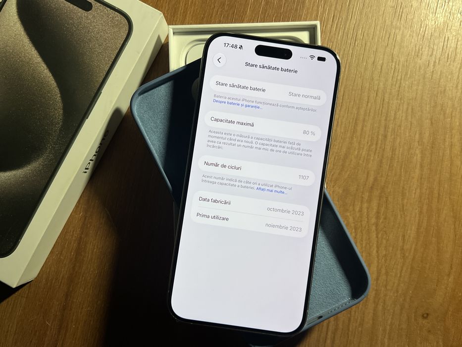 iPhone 15 Pro Max 512 GB Natural Titanium