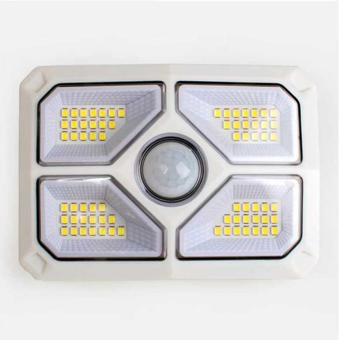 Соларна охранителна лампа със 72 LED и сензор за движение