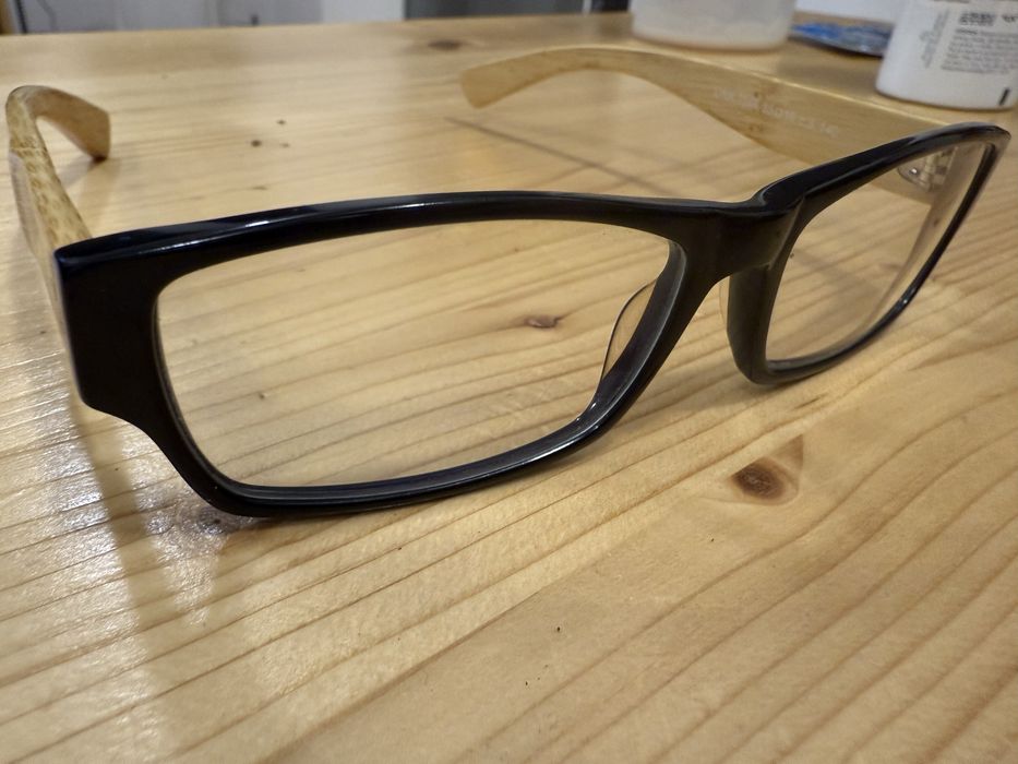 Ochelari Link cu Ramă din Bambus – Design Unic, Lentile cu Dioptrii