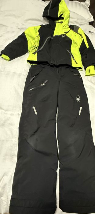 Costum ski copii Spyder 10 ani + manusi+ ochelari ski