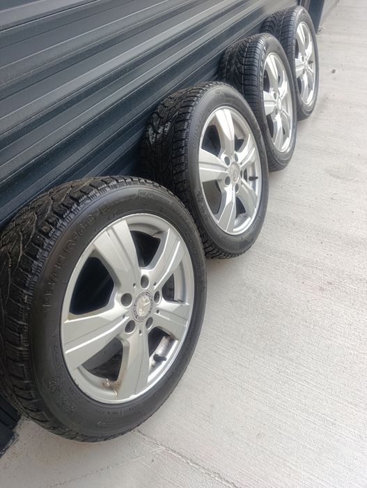 Джанти 5х112 16 със зимни гуми