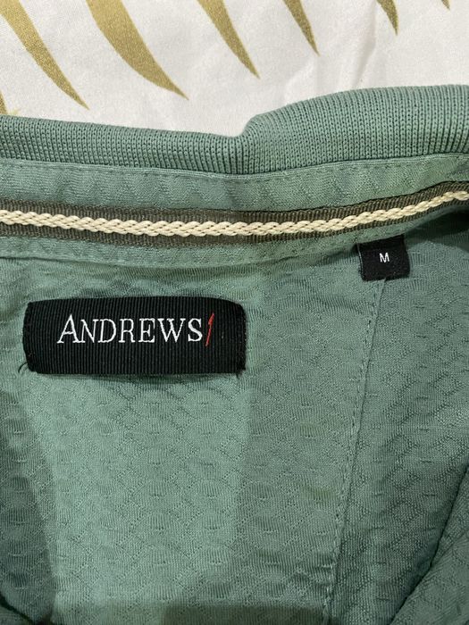 Мъжка тениска с яка Andrews