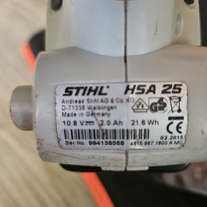Stihl HSA 25  finisaj gard viu