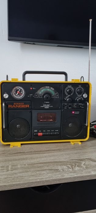 Radio casetofon boombox Renault Ranger PRC 123, vintage, colectie