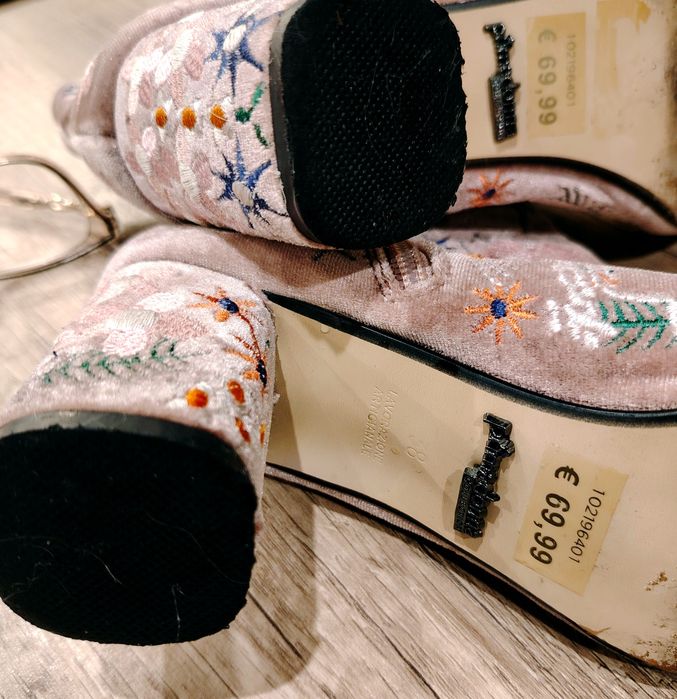 Комплект италиански боти с чанта primadonna