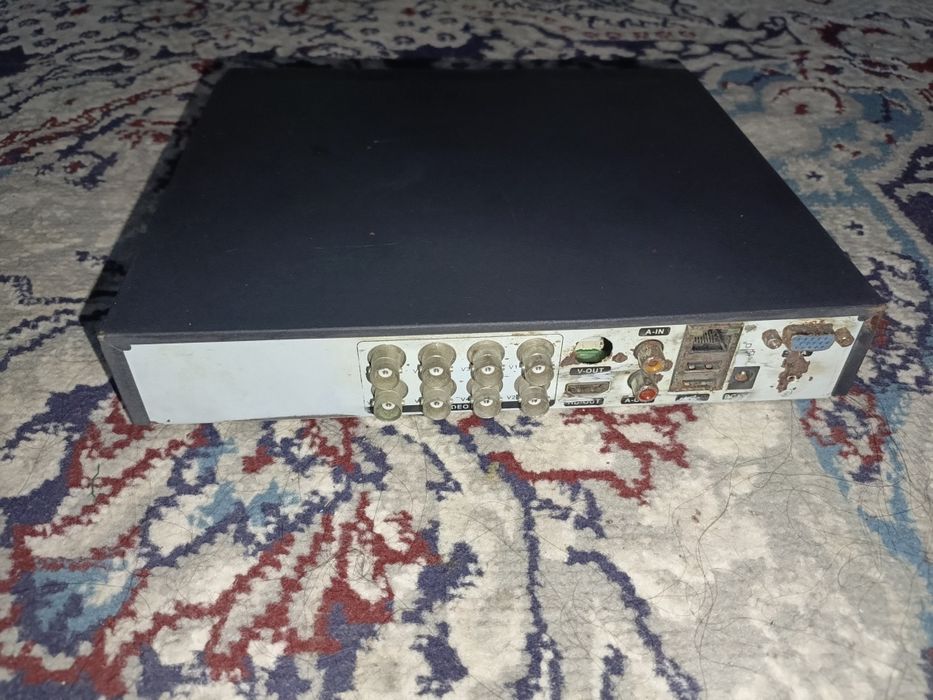 Видеорегистратор в рабочем состоянии