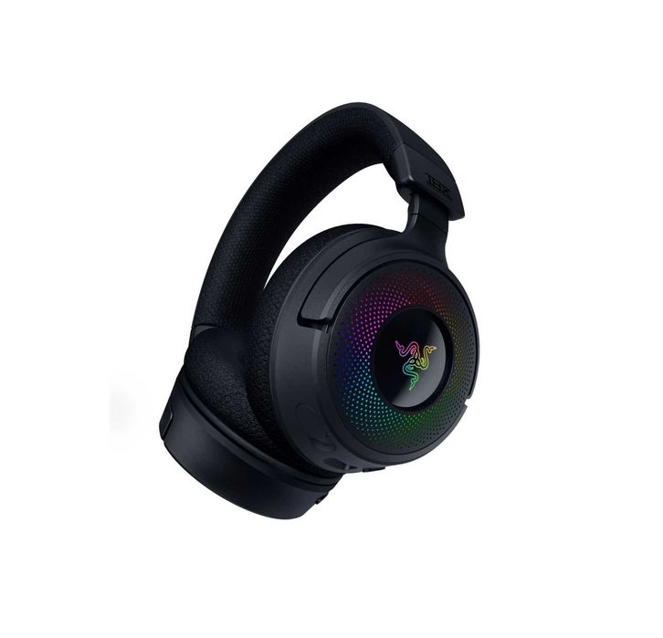 } Гарнитура игровая Razer Kraken V4, USB-A/WL/BT, RGB, чёрный