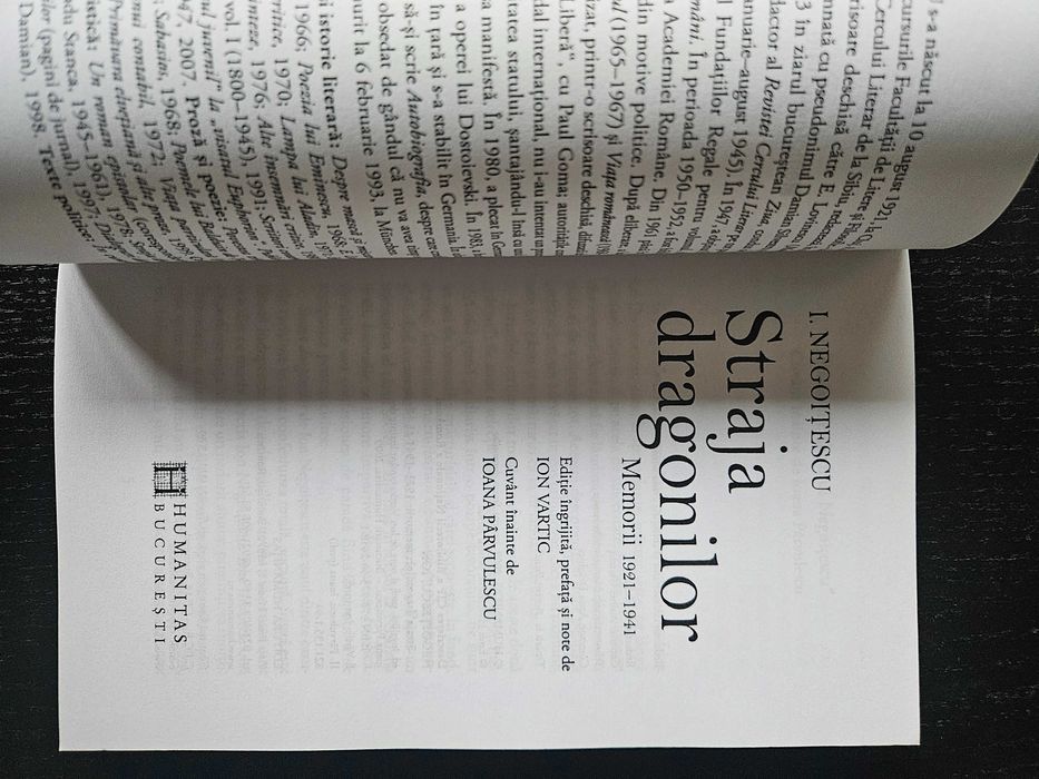 Ion Negoițescu - Straja dragonilor