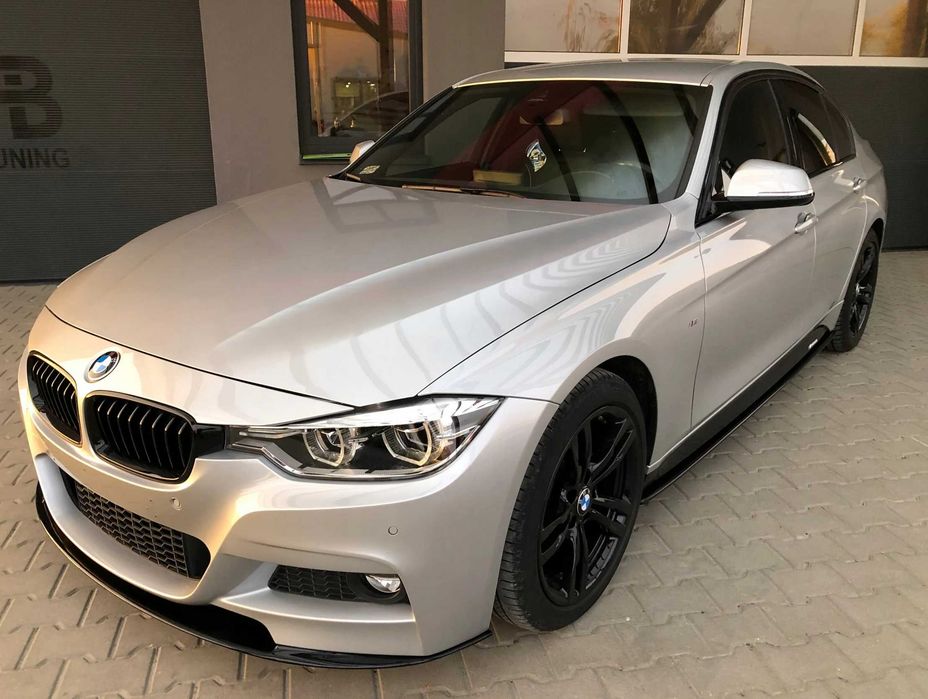 Prelungire bara fata fusta spoiler lip BMW Seria 3 F30 F31 M PACHET