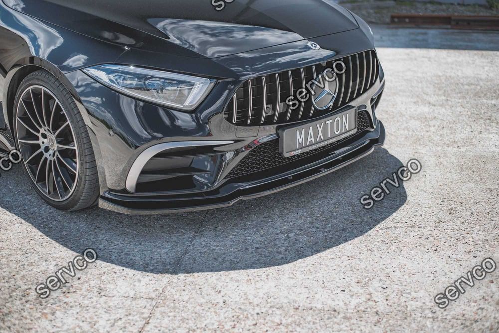Prelungire fata Mercedes CLS C257 AMG-Line 2018- v2 Maxton Design