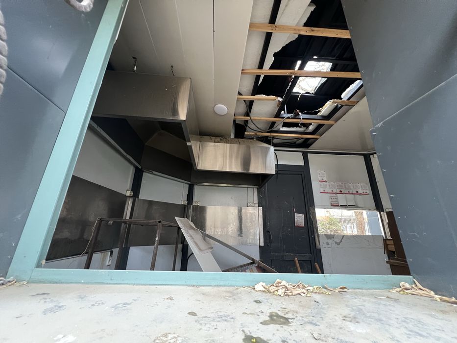 Fast food, street food uchun fransuzkiy butka