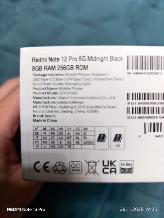 Продам Redmi note 12 pro 5G
