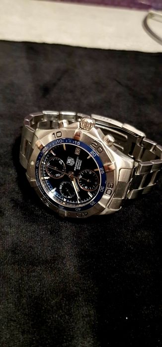 Tag heuer aquaracer caf2112 , automatic ,chronograph , diver 300m