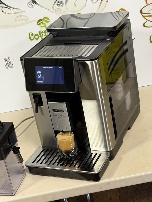 Кафемашина кафе автомат delonghi Primadonna SOUL с гаранция