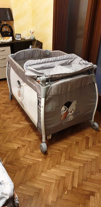 Кошара за близнаци с матрак