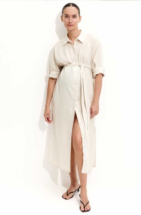 Новые платья H&M, лен/хлопок, размер L (50/56) / XL(54/60)/ XXL(58/64)