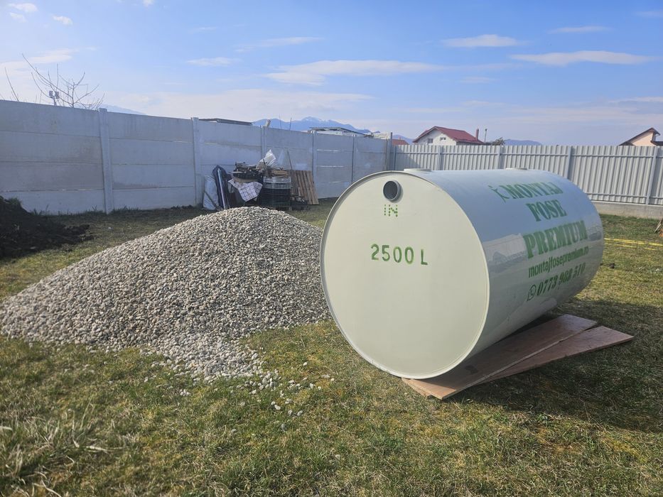 Comercializam fosa septica ecologice tricamerale + montaj